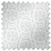 Batik Tile, Grey Skies - Twist&Fit Roller Blind